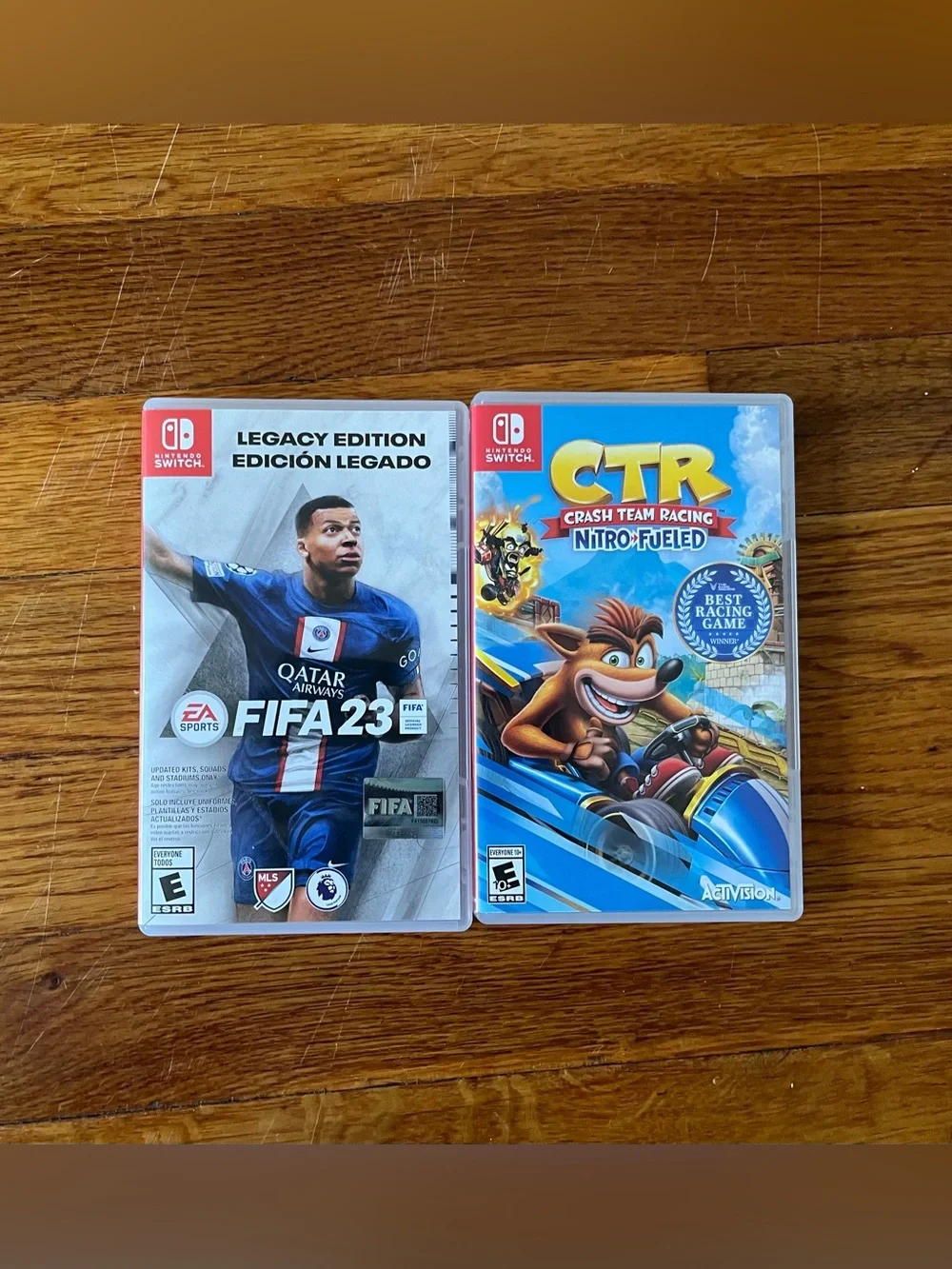 Nintendo Switch (OLED Model) Pokémon Scarlet & Violet Edition/Fifa 23 & CTR Game